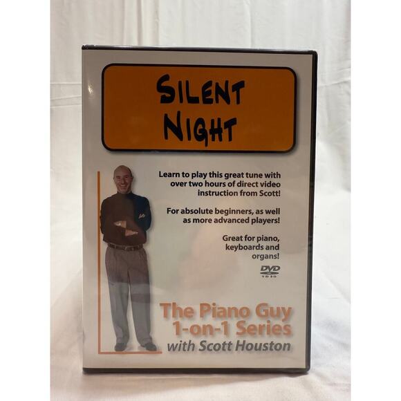 Silent Night DVD – The Piano Guy Scott Houston 1‑on‑1 Series (New, Sealed) - Picture 1 of 3